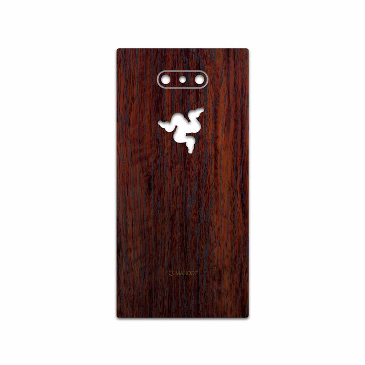 برچسب پوششی ماهوت مدل Red-Wood مناسب برای گوشی موبایل ریزر Phone 2 MAHOOT Red-Wood Cover Sticker for Razer Phone 2